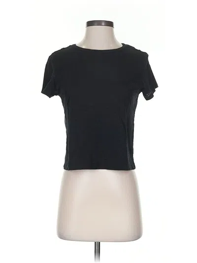 Pre-owned Rachel Zoe Tjx Short Sleeve T-shirt In Black