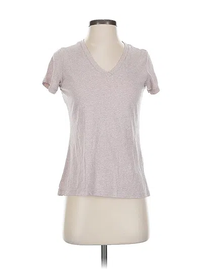Pre-owned Rachel Zoe Tjx Short Sleeve T-shirt In Gray