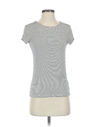 Pre-owned Rachel Zoe Tjx Short Sleeve T-shirt In White