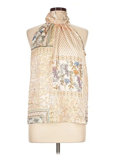 Rachel Zoe Tjx Sleeveless Blouse In Ivory