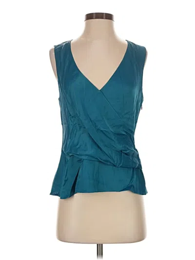 Rachel Zoe Tjx Sleeveless Blouse In Teal
