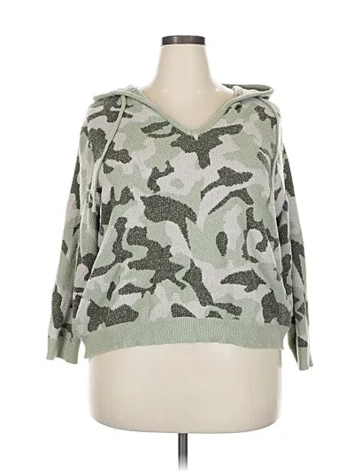 Pre-owned Rachel Zoe Tjx Sweatshirt In Green