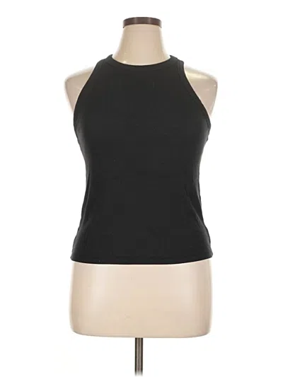Pre-owned Rachel Zoe Tjx Tank Top Black Halter Neckline Tops