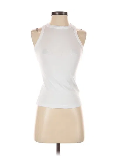 Pre-owned Rachel Zoe Tjx Tank Top White Halter Neckline Tops