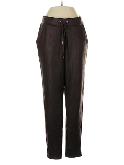 Pre-owned Rachel Zoe Tjx Track Pants In Black