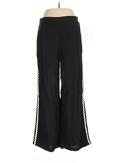Pre-owned Rachel Zoe Tjx Track Pants In Black