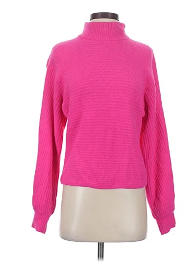 Pre-owned Rachel Zoe Tjx Turtleneck Sweater In Pink