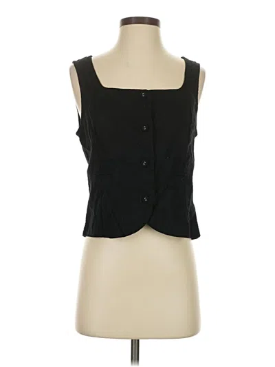 Pre-owned Rachel Zoe Tjx Vest In Black