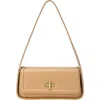 Rachel Zoe Turn Lock Baguette In Neutral
