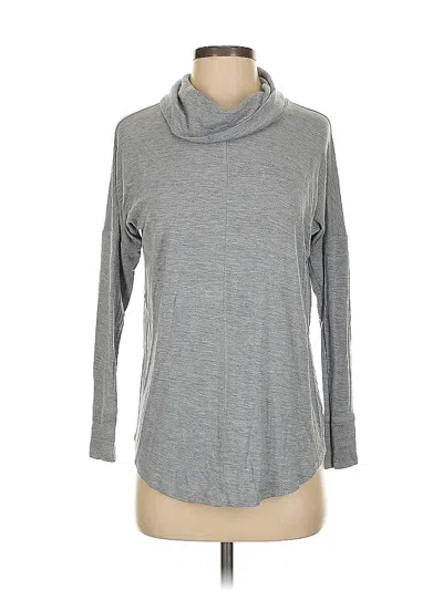 Pre-owned Rachel Zoe Turtleneck Sweater In Gray