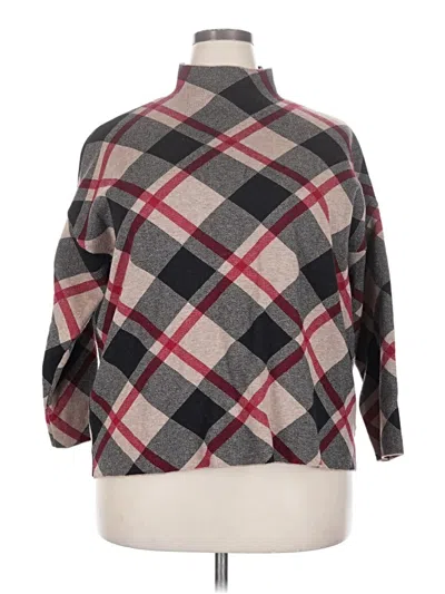 Pre-owned Rachel Zoe Turtleneck Sweater In Gray