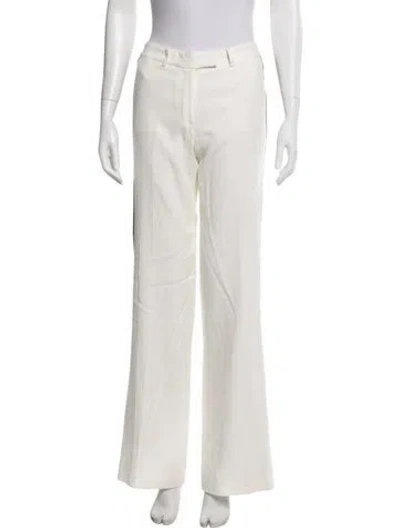 Pre-owned Rachel Zoe Wide Leg Pants W/ Tags In White