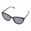 Rachel Zoe Women's Nina Cat Eye Sunglasses In Black In Blue