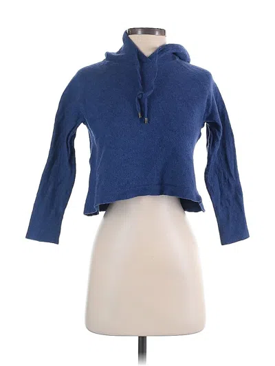 Pre-owned Rachel Zoe Wool Sweater In Blue