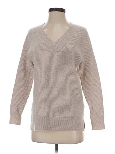 Pre-owned Rachel Zoe Wool Sweater In Tan