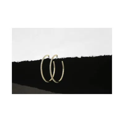 Rachelment 50mm Hoops In Gold