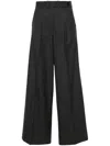 Racil Cary Wide-leg Trousers In Grey