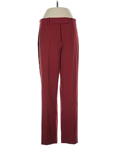 Pre-owned Racil Casual Pants In Burgundy