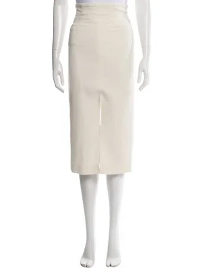 Pre-owned Racil Midi Length Skirt In Neutrals