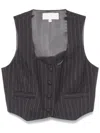 Racil Toni Waistcoat In Grau
