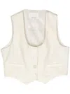 Racil Tony Waistcoat In Neutral