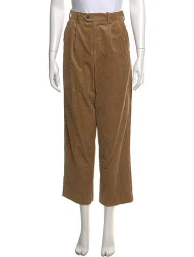 Pre-owned Racil Wide Leg Pants In Brown