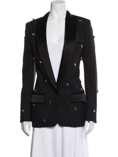 Pre-owned Racil Wool Blazer In Black