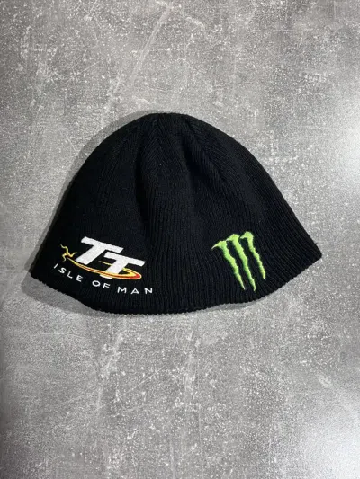 Pre-owned Racing Vintage Monster Energy  Hats Japan Style Y2k In Black