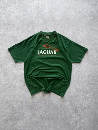 Pre-owned Racing X Vintage Jaguar Racing Irish Green Boxy T-shirt Y2k Xl