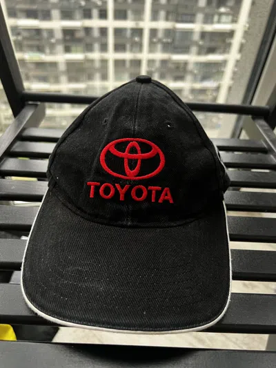 Pre-owned Racing X Vintage Racing Toyota Car Company Black Cap
