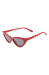 Rad + Refined Cat Eye Sunglasses In Red/black