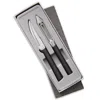 Radà 2 Piece Pare & Peel Knife Set With Gift Box In Black
