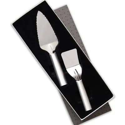 Radà 2 Piece Pie And Dessert Serving Set With Gift Box In White