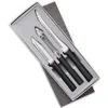 Radà 3 Piece Peel, Pare & Slice Knife Set With Gift Box In Black