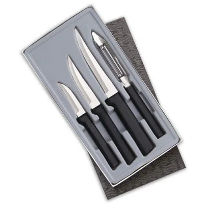 Radà Rada 4 Piece Meal Prep Knife Set In Black