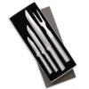 Radà Rada 4 Piece Prepare Then Carve Knife Set With Gift Box In Silver