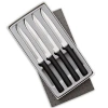 Radà Rada 4 Piece Steak Knives Set With Gift Box In Black