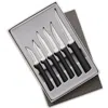 Radà 6 Piece All-star Paring Knife Gift Set In Black