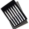 Radà 6 Piece Serrated Steak Knives Set With Gift Box In Silver
