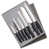 Radà Rada 7 Piece Knife Starter Set With Gift Box In Black