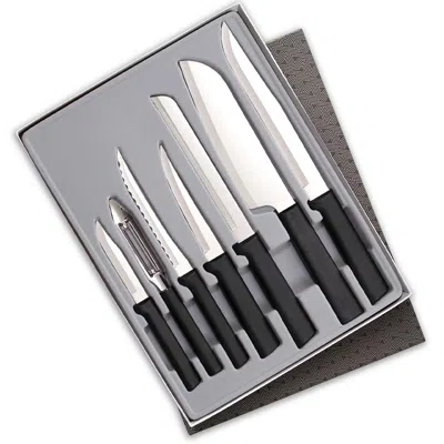 Radà 7 Piece Knife Starter Set With Gift Box In Black