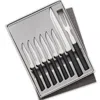 Radà 8 Piece Meat Lover's Set With Carving Set And Steak Knives In Black