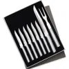 Radà Rada 8 Piece Meat Lover's Set With Carving Set And Steak Knives In Silver
