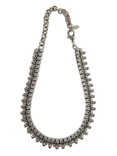 Radà Crystal-embellished Necklace In Metallic