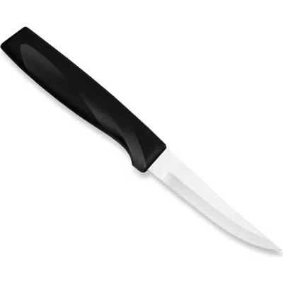 Radà Rada Cutlery 3.25-inch Heavy Duty Paring Knife Anthem Wave Handle In Black