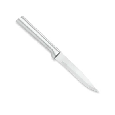 Radà Cutlery 3.875-inch Serrated Steak Knife In Silver