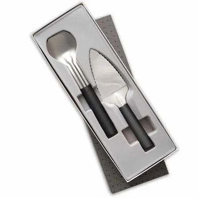 Radà Cutlery Pie A 'la Mode Serving Set With Gift Box In Black