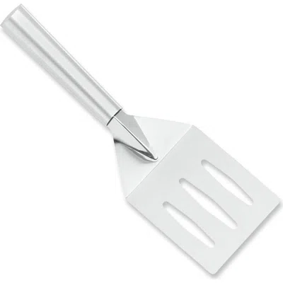 Radà Rada Cutlery Turnover Large Faced Slotted Turner Spatula In Silver