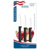 Radà Rada Paring Knives Galore Propak 3 Piece Knife Set In Black