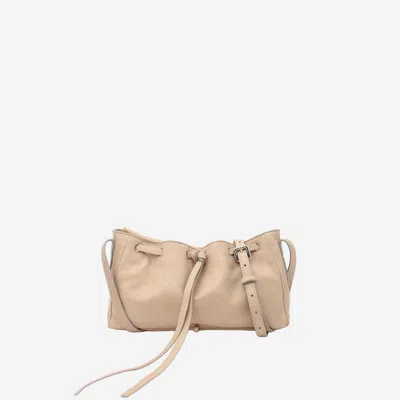 Radica Studio La Bisaccia Mini Shoulder Bag In Beige
